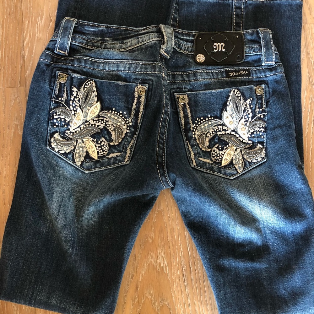 Miss Me Boot Cut Jeans Size 25